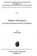 Cover of: Mephistos Metamorphosen by Günther Mahal