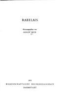 Cover of: Rabelais.