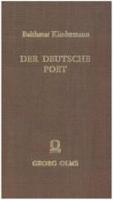Cover of: Der deutsche Poet