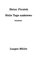 Cover of: Helle Tage anderswo: Reisebilder.