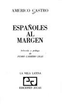 Cover of: Españoles al margen.
