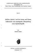 Cover of: Schillers "Räuber" und der Sturm und Drang: stilkritische und typologische Überprüfung eines Epochenbegriffs.