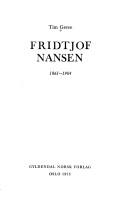 Cover of: Fridtjof Nansen.