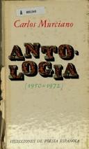 Cover of: Antología, 1950-1972.
