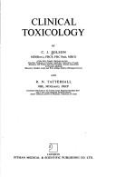 Cover of: Clinical toxicology