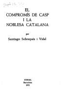 Cover of: compromís Casp i la noblesa catalana