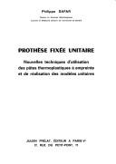 Prothèse fixée unitaire by Philippe Safar