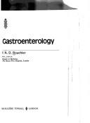 Cover of: Gastroenterology | Ian A. D. Bouchier