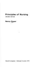 Cover of: Principles of nursing.