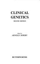 Cover of: Clinical genetics