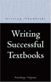Cover of: Writing Successful Textbooks by Anthony Haynes