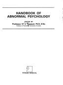 Cover of: Handbook of abnormal psychology by Hans Jurgen Eysenck