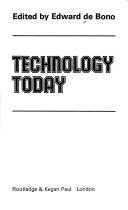 Cover of: Technology today