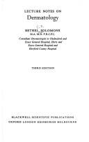 Cover of: Lecture notes on dermatology by Bethel Solomons