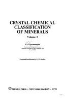 Cover of: Crystal chemical classification of minerals