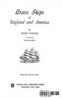 Cover of: Brave ships of England and America. | Joseph Leeming