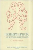 Cover of: Rabelaisian dialectic and the Platonic-Hermetic tradition