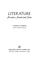 Cover of: Literature; structure, sound, and sense.