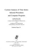 Cover of: Cyclical analysis of time series by Gerhard Bry