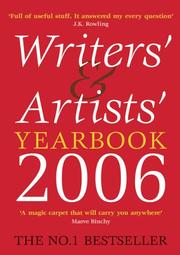 Cover of: Writers' And Artists' Yearbook 2006 (Writers' and Artists' Yearbook)