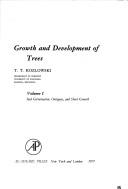 Cover of: Growth and development of trees