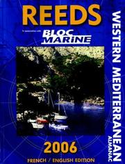 Cover of: Reeds Western Mediterranean Almanac 2006 (Reeds Almanac) | Bloc Marine