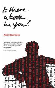 Cover of: Is There a Book in You?