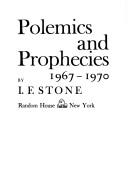 Cover of: Polemics and prophecies, 1967-1970