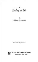 Cover of: A reading of life by Sidney Royse Lysaght