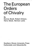 Cover of: The European orders of chivalry