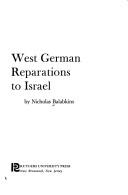 West German reparations to Israel. -- by Nicholas Balabkins