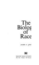 Cover of: The biology of race by James C. King