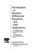 Cover of: Introduction to random differential equations and their applications