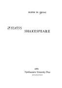 Yeats's Shakespeare by Rupin W. Desai