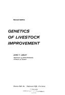 Genetics of livestock improvement by John Foster Lasley