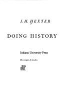 Cover of: Doing history. --