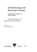 Cover of: Oral embryology and microscopic anatomy: a textbook for students in dental hygiene.