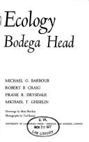 Cover of: Coastal ecology: Bodega Head