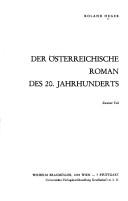 Cover of: Der österreichische Roman des 20. Jahrhunderts. by Roland Heger