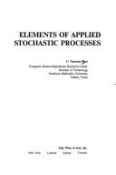 Cover of: Elements of applied stochastic processes by U. Narayan Bhat