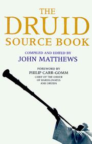 Cover of: The Druid Source Book