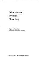 Cover of: Educational system planning