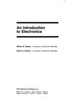 Cover of: An introduction to electronics by William G. Oldham