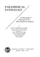 Cover of: Paramedical pathology; fundamentals of pathology for the allied medical occupations