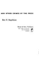 Cover of: The effete conspiracy: and other crimes by the press