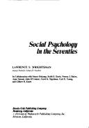 Cover of: Social psychology in the seventies