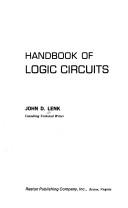 Cover of: Handbook of logic circuits by John D. Lenk