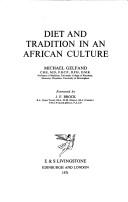Cover of: Diet and tradition in an African culture | Michael Gelfand