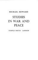 Cover of: Studies in war and peace