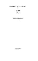 Cover of: Vi. by Grethe Heltberg